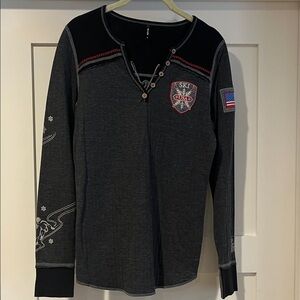 Alp N Rock Women’s Henley top ski patrol USA size 3 / medium